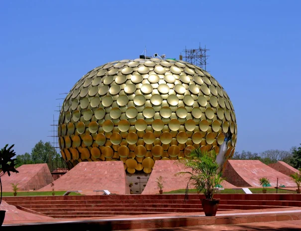 Matriamandir-Puducherry-Auroville-India